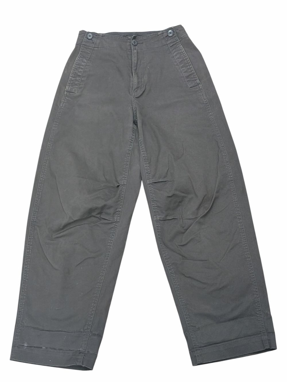 Uniqlo Barrel Pants in Charcoal